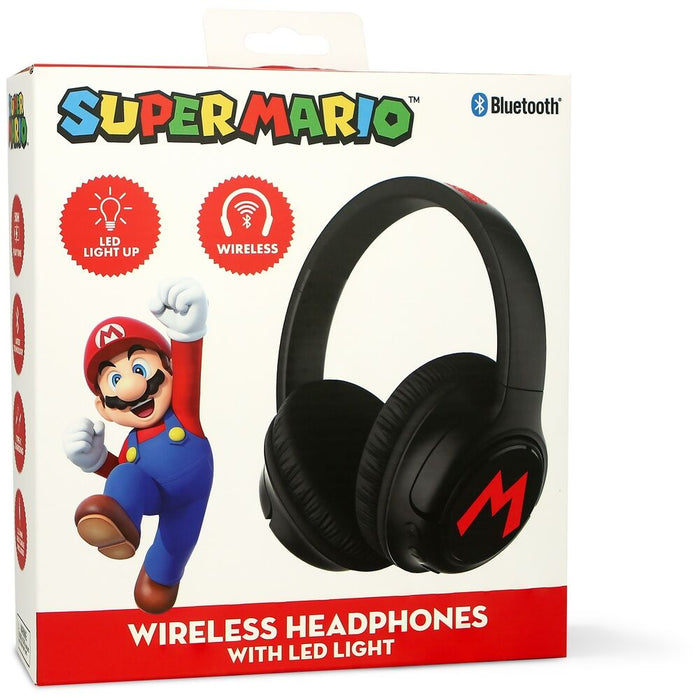 Super Mario Bros wireless LED headphones-6