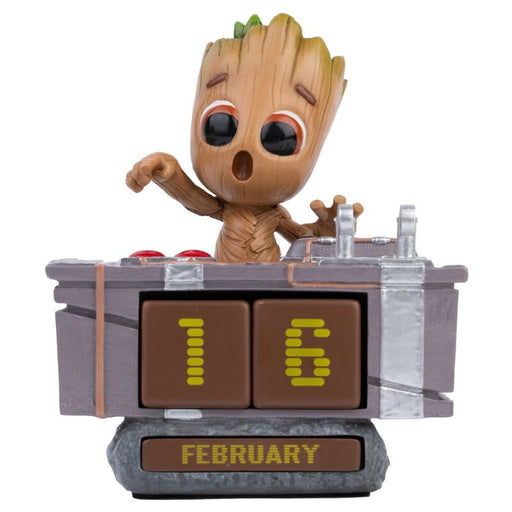 Marvel Guardians of the Galaxy Groot Death Button 3D perpetual calendar-1