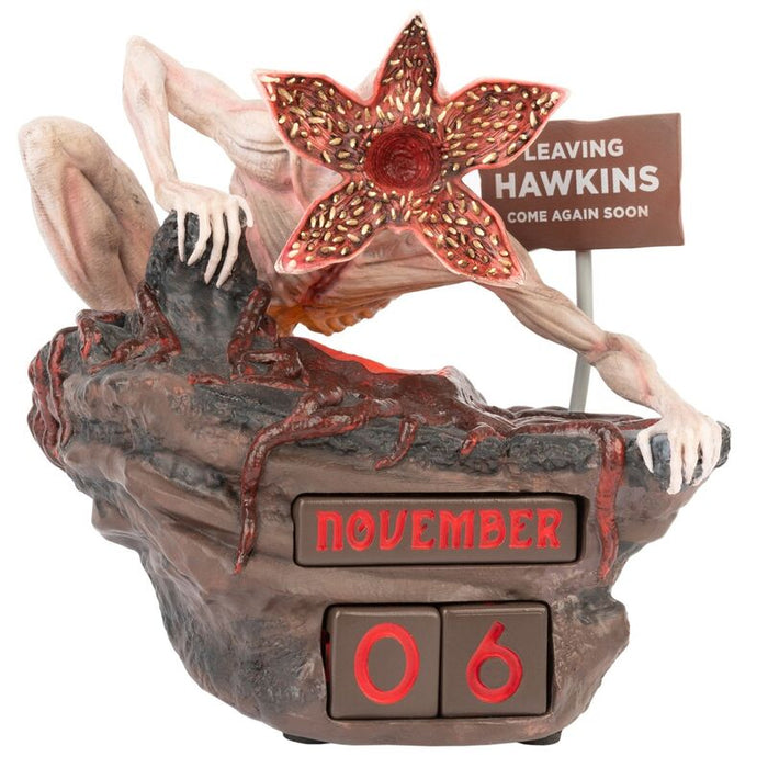 Stranger Things Demogorgon 3D perpetual calendar-0