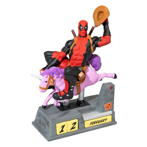 Marvel Deadpool 3D perpetual calendar-0