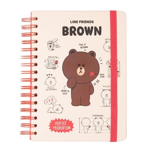 Line Friends A5 notebook-0