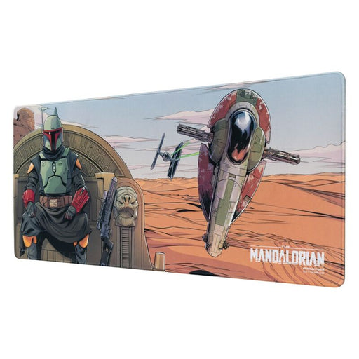 Star Wars Boba Fett The Mandalorian gaming desk mat-1