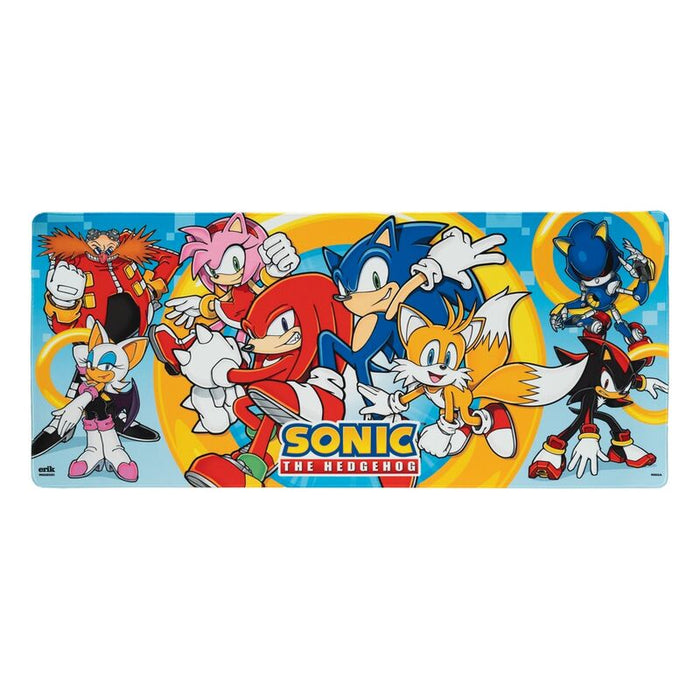Sonic the Hedgehog gaming desk mat-1
