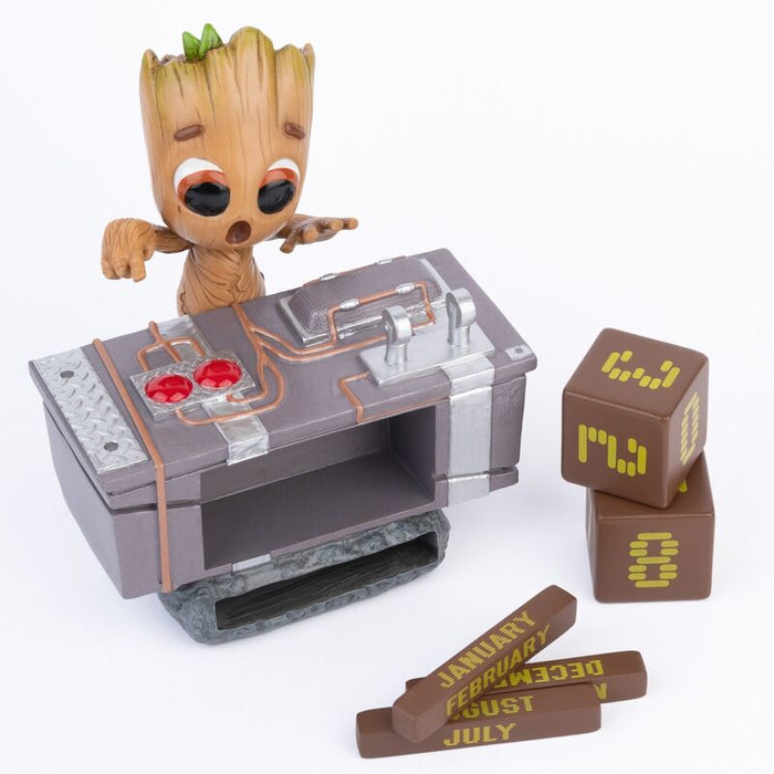 Marvel Guardians of the Galaxy Groot Death Button 3D perpetual calendar-2