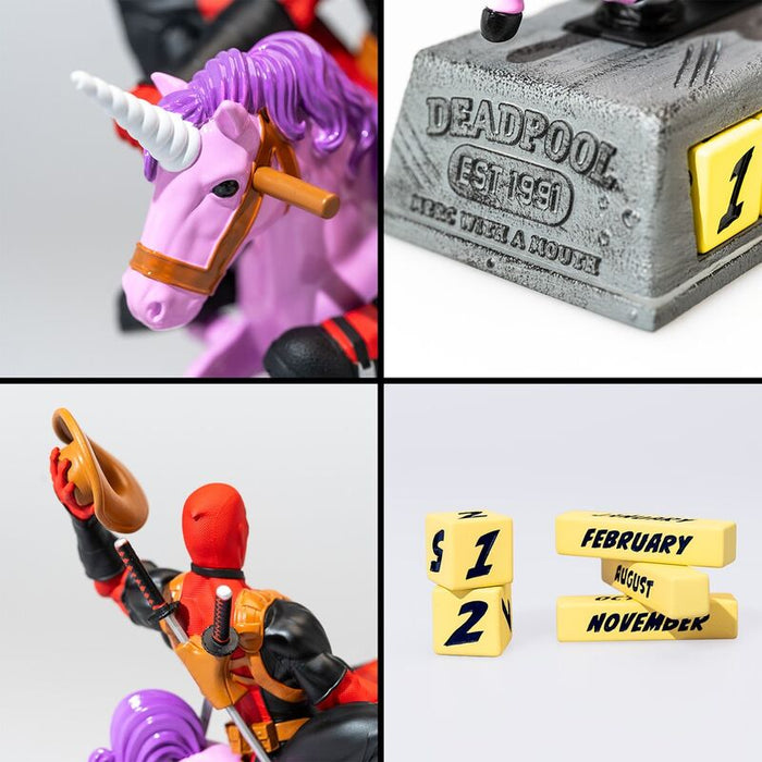 Marvel Deadpool 3D perpetual calendar-2