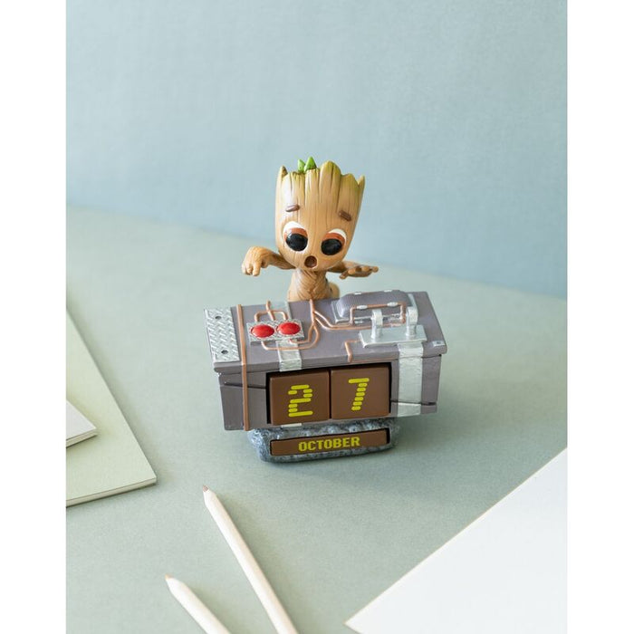 Marvel Guardians of the Galaxy Groot Death Button 3D perpetual calendar-4