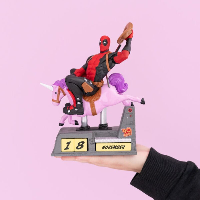 Marvel Deadpool 3D perpetual calendar-3