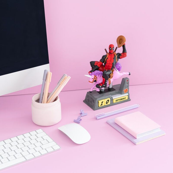 Marvel Deadpool 3D perpetual calendar-4