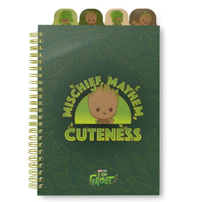Marvel Groot A5 notebook-3