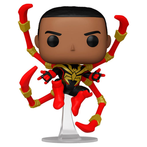 POP figure Marvel Miles Morales Iron Spider Chase-0