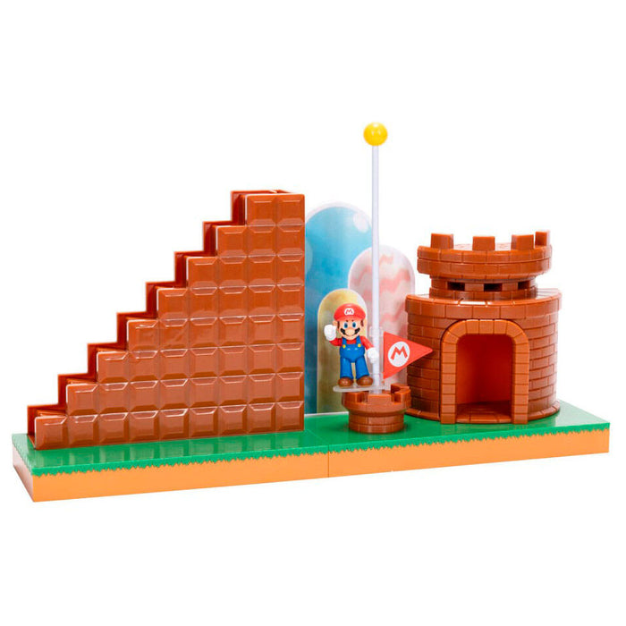 Super Mario Bro Level End playset-2
