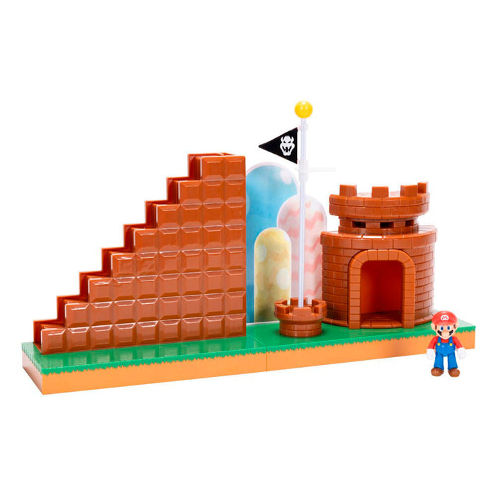 Super Mario Bro Level End playset-3