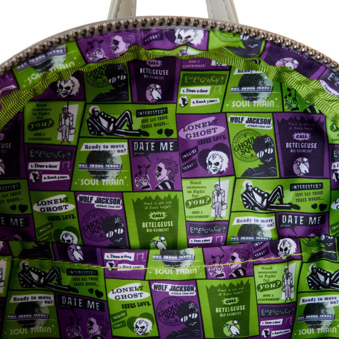 Loungefly Beetlejuice 2 Lydia Deetz backpack 26cm-4
