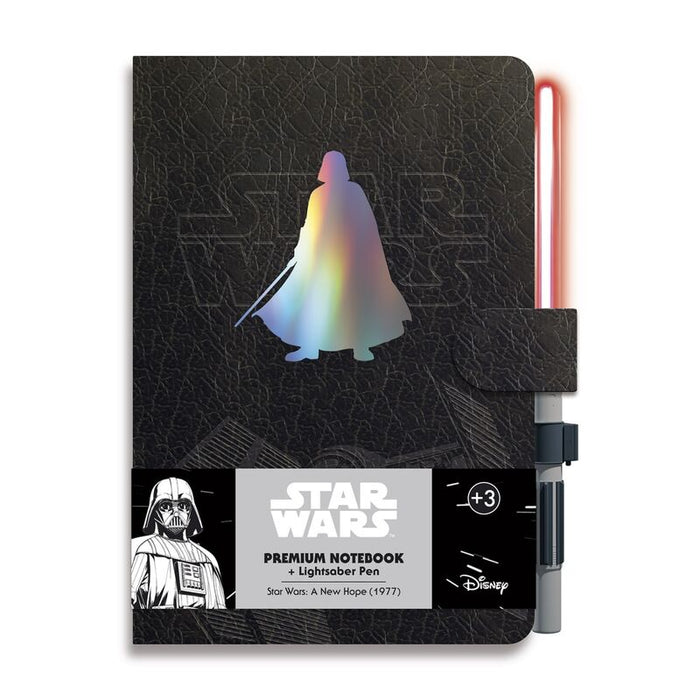 Star Wars Darth Vader A5 premium notebook + light saber pen-0