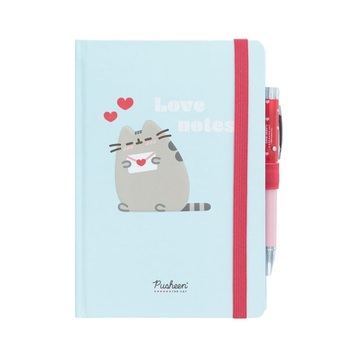 Pusheen Purrfect Love A5 premium notebook + projector pen-1
