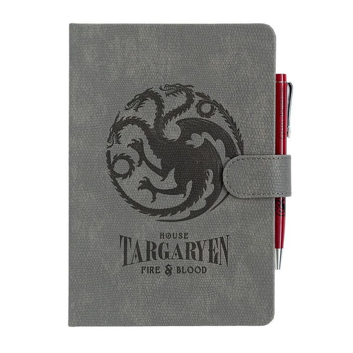 Game of Thrones Targaryen A5 premium notebook + pen-1