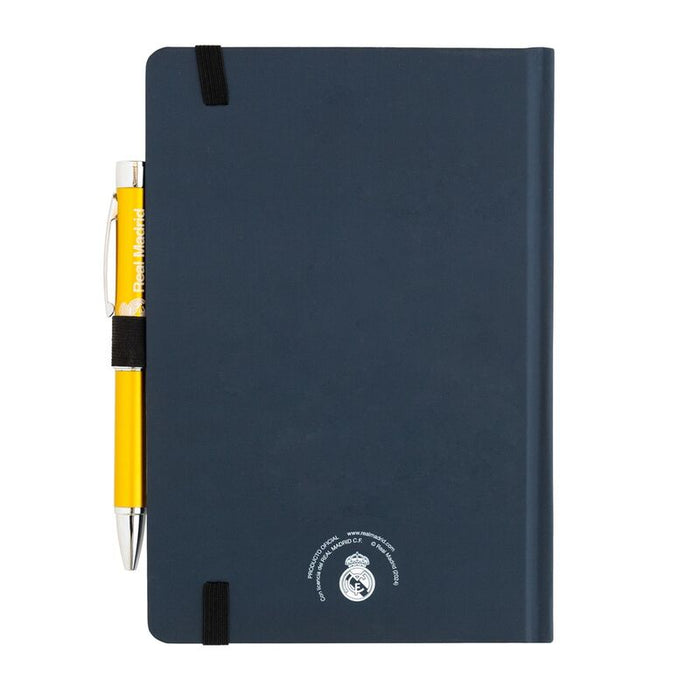 Real Madrid A5 premium notebook + projector pen-1