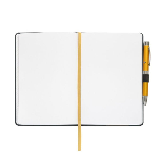 Real Madrid A5 premium notebook + projector pen-3
