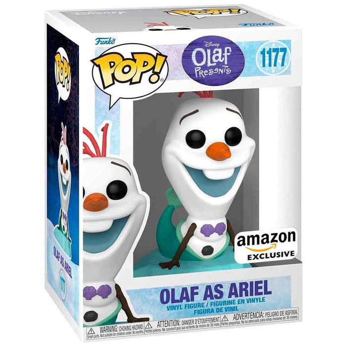 POP figure Disney Olaf Present - Olaf as Ariel Exclusive-0