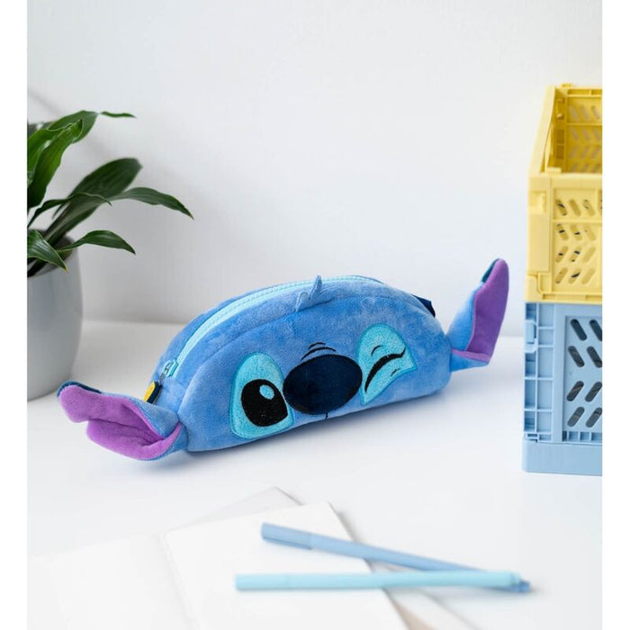 Disney Stitch push pencil case-3