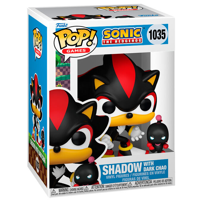 POP figure Sonic The Hedgehog Shadow with Dark Chao-0