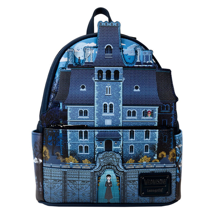 Loungefly Wednesday Nevermore Academy backpack-0