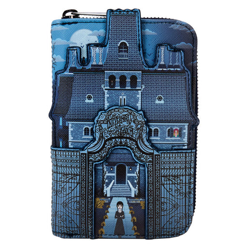 Loungefly Wednesday Nevermore Academy wallet-0