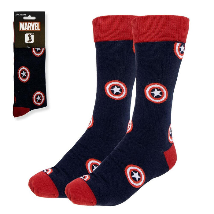 Marvel Captain America Avengers pack socks adult-0