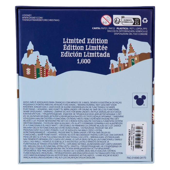 Loungefly Disney Nightmare Before Christmas Town Carousel enamel pin-2