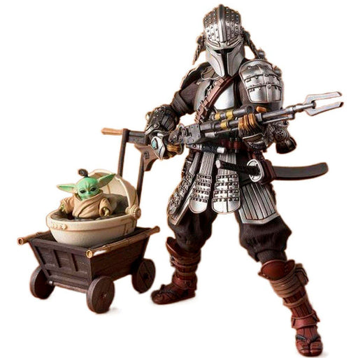 Star Wars Ronin Mandalorian Beskar Armor & Grogu figure 18cm-0