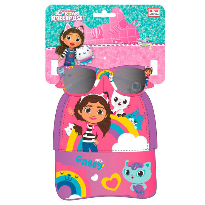 Gabbys Dolls House cap set cap + sunglasses-0