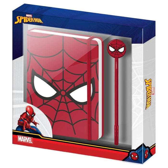 Marvel Spiderman diary + pen set-0