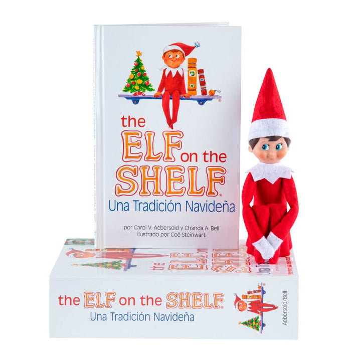 Spanish The Elf On the Shelf Story + Doll set-1
