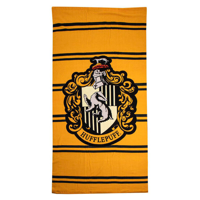 Harry Potter Hufflepuff microfibre beach towel-0