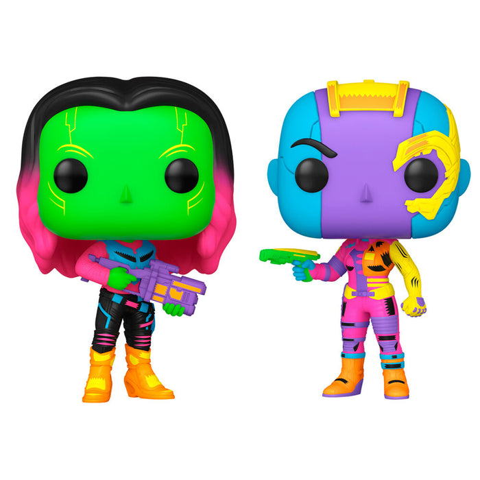 POP pack 2 figures Marvel Guardians of the Galaxy Gamora & Nebula Exclusive-0
