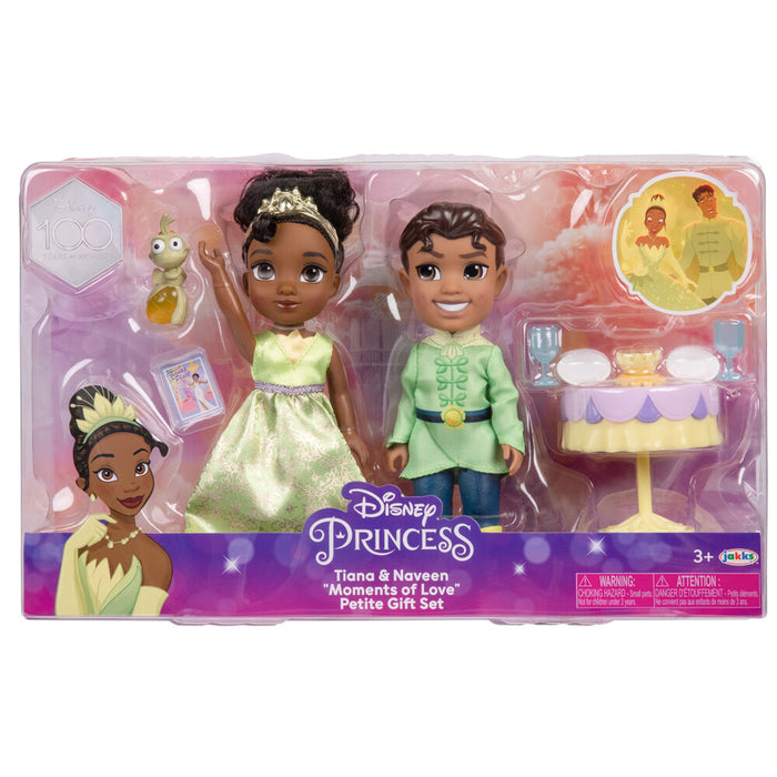 Disney The Princess and the Frog Tiana + Naveen doll 15cm-0