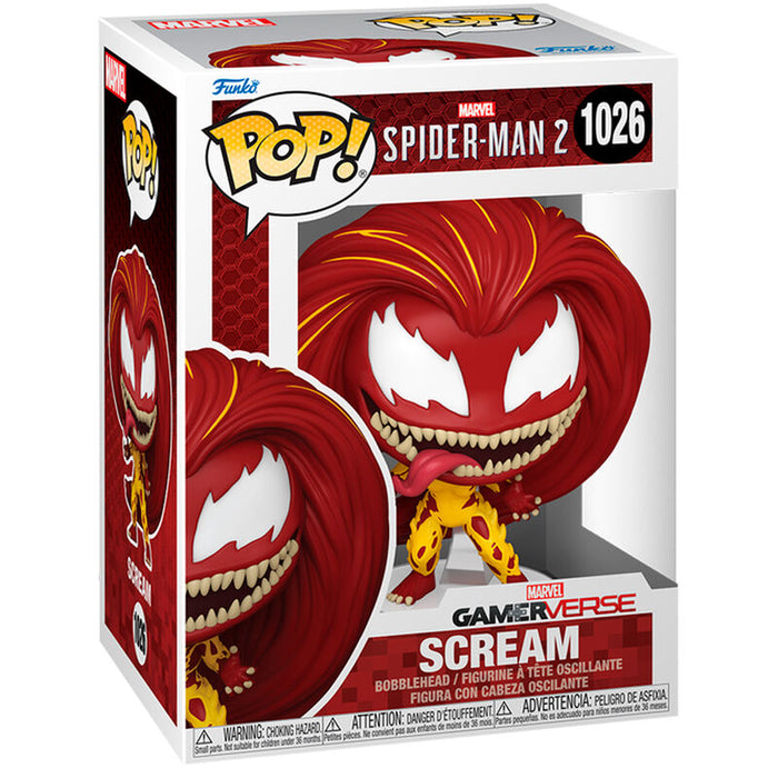 POP figure Marvel Spider-Man 2 Scream-0