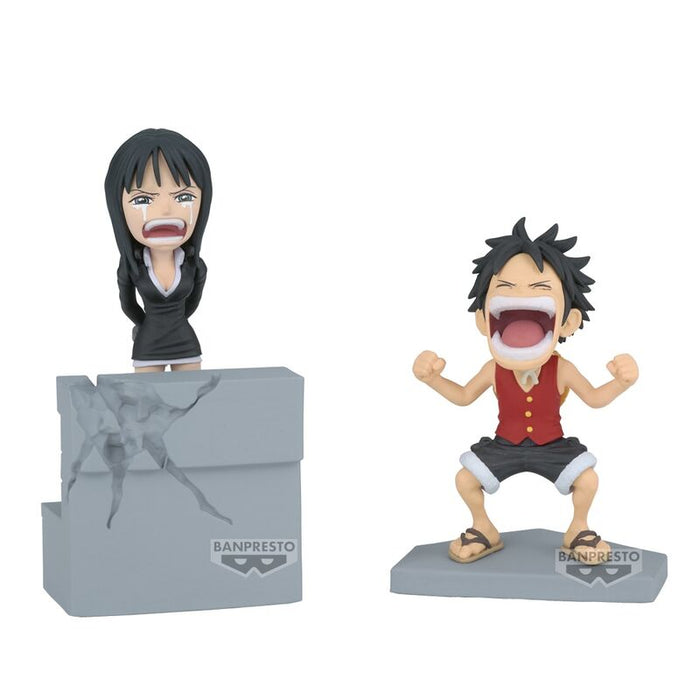 One Piece Luffy & Nico Robin World Collectable figure 10cm-1