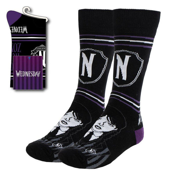 Wednesday adult socks-0