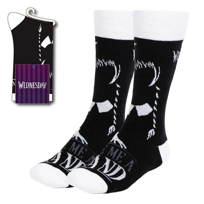 Wednesday adult socks-0