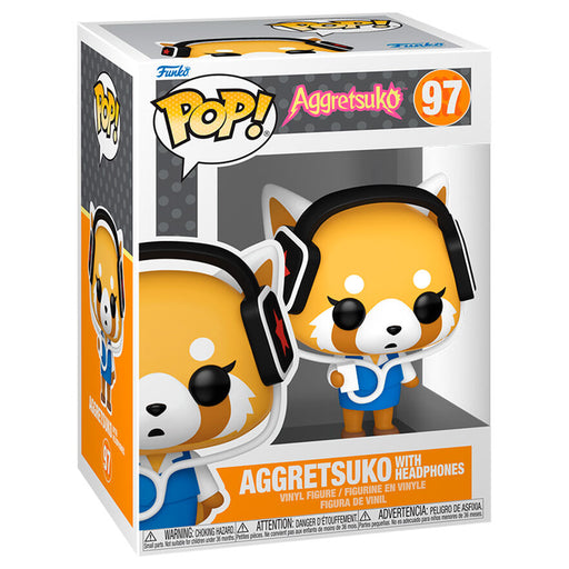 POP figure Aggretsuko - Aggretsuko with Headphones-0