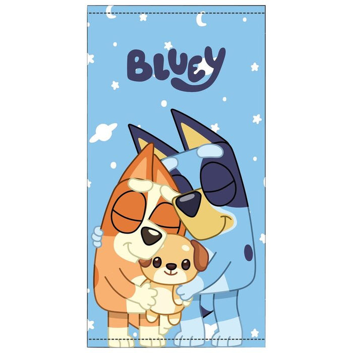 Bluey microfibre beach towel-0