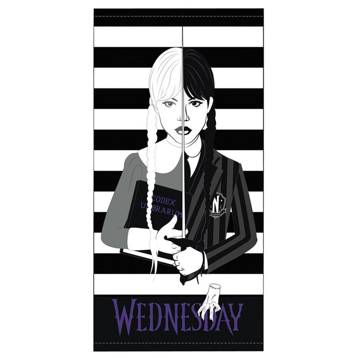 Wednesday microfibre beach towel-0