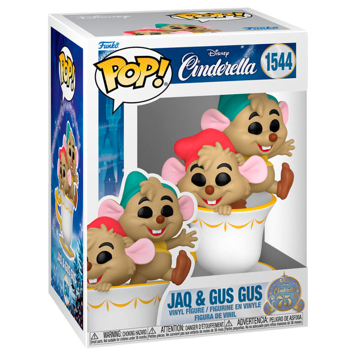 POP figure Disney Cinderella Jaq & Gus-0