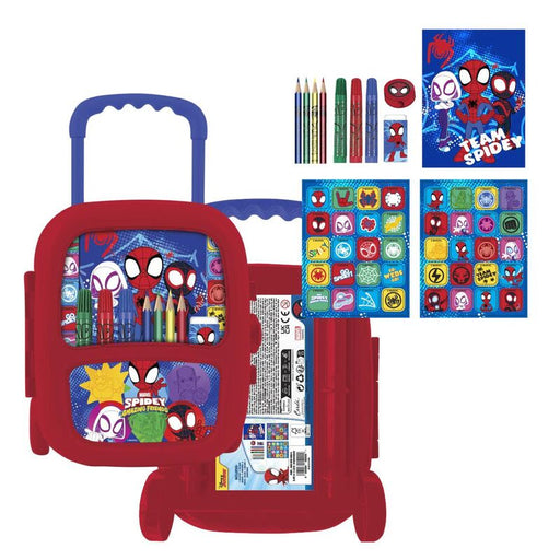 Marvel Spidey Amazing Friends stationery trolley-0