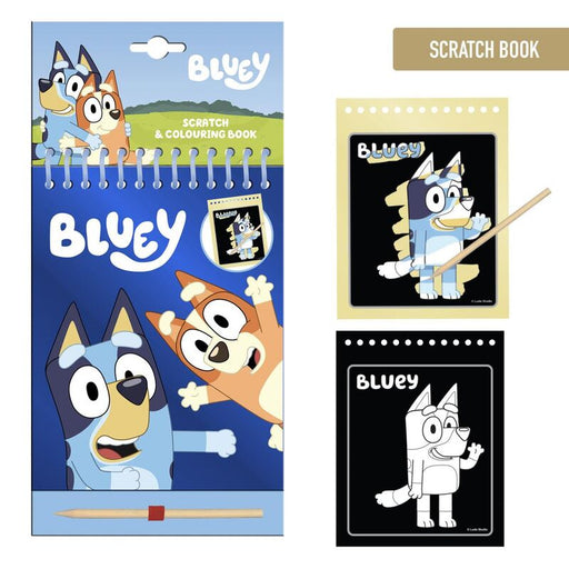 Bluey scratch stationery set-1