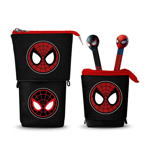 Marvel Spiderman Pencil case + 2 erasable pens-1