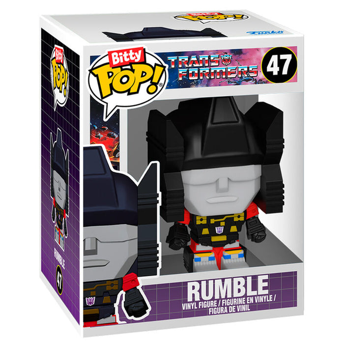 Bitty Bots figure Transformers Soundwave with Rumble-3