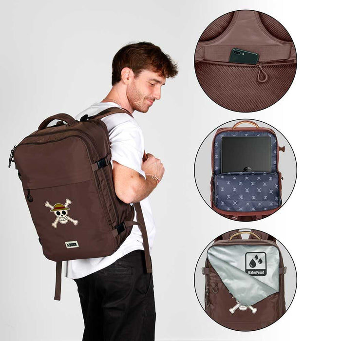One Piece Skull backpack 49cm-5