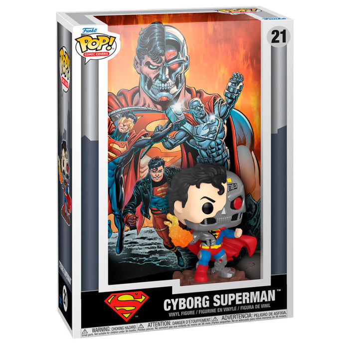 POP figure Comic Cover DC Comics Cyborg Superman-0